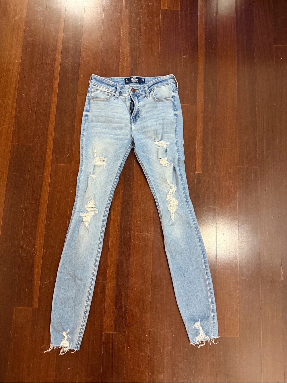 ๐๐๐3 Pairs of Jeans! Hollister Skinny Jeans sz 1 (25) - Picture 3 of 9